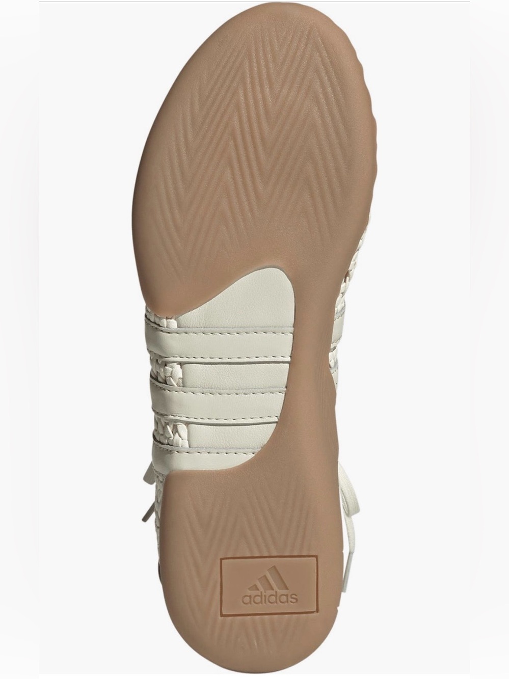 Adidas Women’s Taekwondo Mei Ballet Basketweave Cream White Sz 8 NWT - Picture 5 of 7